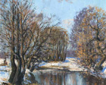 Tempera on board