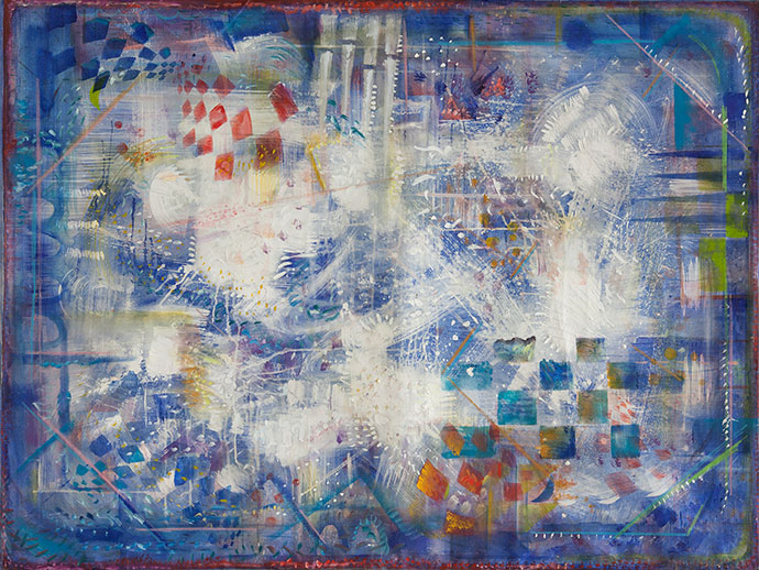 Blue Composition #6, Alexander Rodin (Original Works)