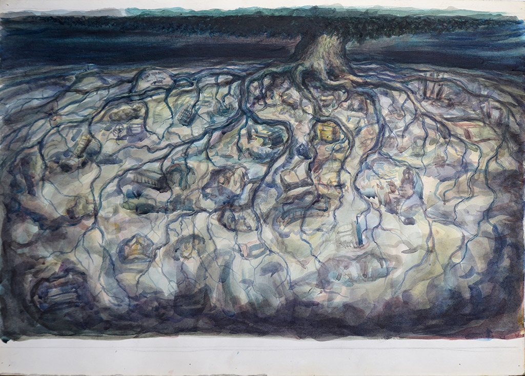 Roots (a study), Alexander Rodin