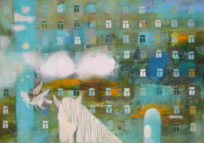 Morning in the City, Tatiana Grinevich