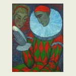 Victor Savchenko, 'Harlequin with a Mask'