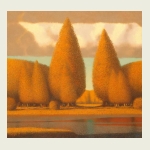 , Landscape With Yellow Tree